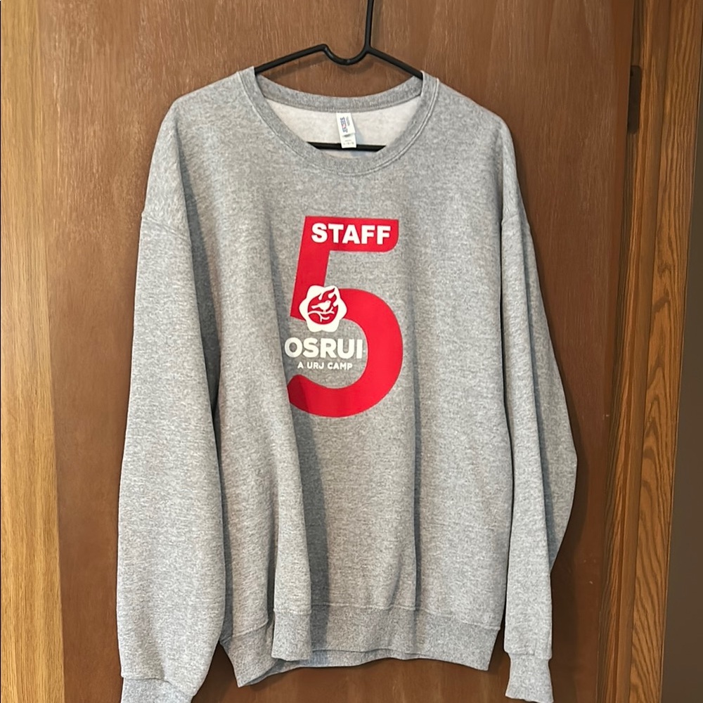 Gray Crewneck Sweater from OSRUI camp